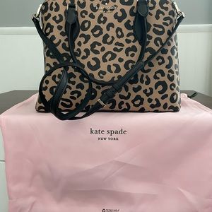Kate Spade Large Leopard Bag